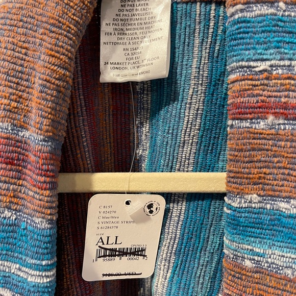 NWT Free People Blue Luna Swing Kimono - Picture 6 of 7